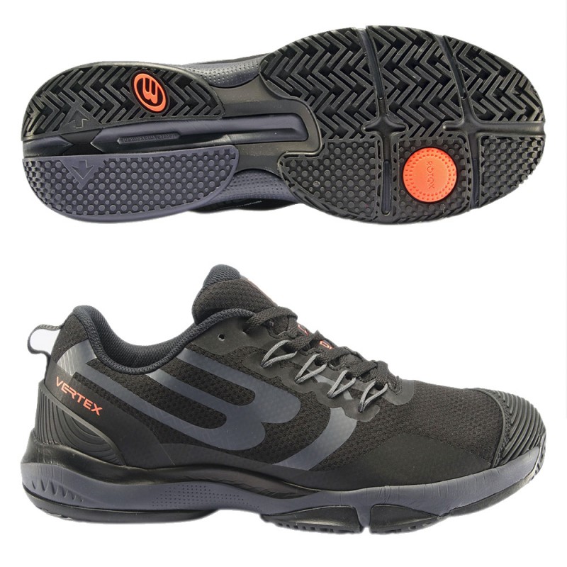 Chaussures Bullpadel Vertex Hybrid Fly 22 noires Chaussures Bullpadel Vertex Hybrid Fly 22 noires