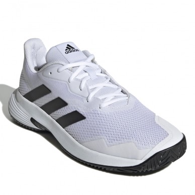 Chaussures Adidas Courtjam Control M blanc core noir 2022