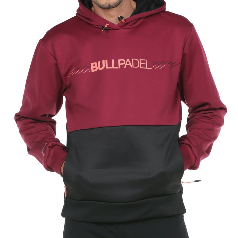 Sweat á capuche Bullpadel Infusé M Vin de Bordeaux Sweat á capuche Bullpadel Infusé M Vin de Bordeaux