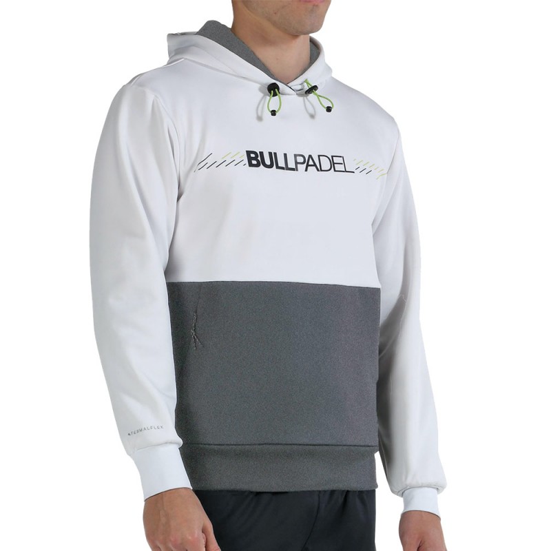 Sweat à capuche Bullpadel Imbui M blanco