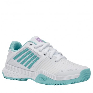 Chaussures Kswiss Court Express HB white angel blue