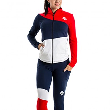 Veste BB Nano Blanc Rouge Bleu