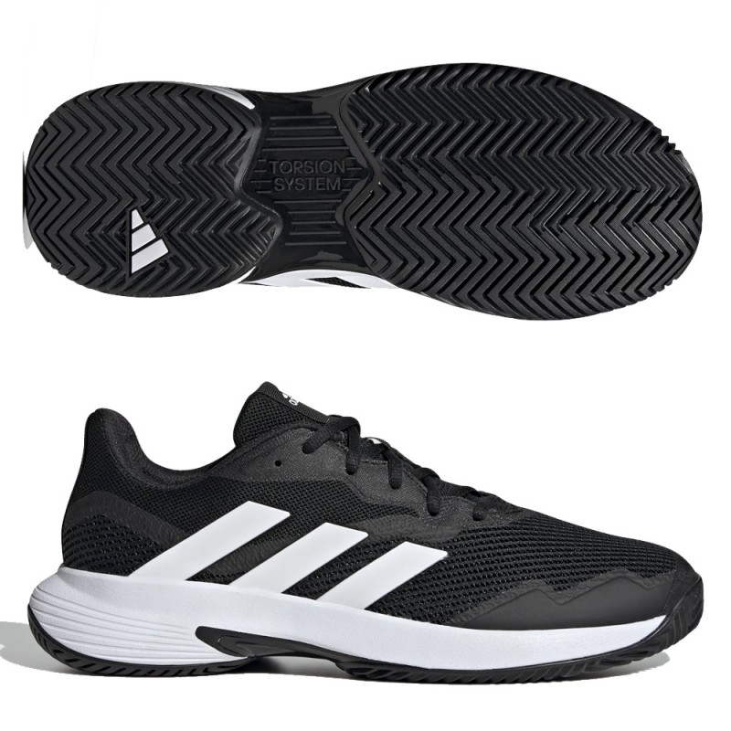 Chaussures Adidas Courtjam Control M core black 2022