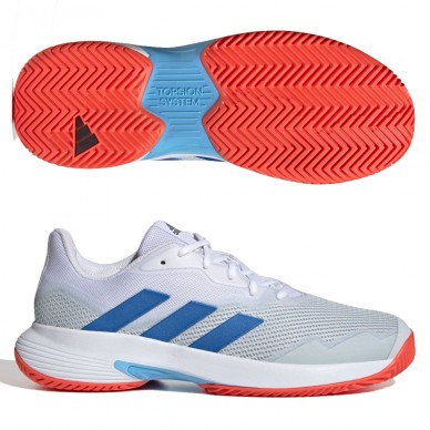 Chaussures Adidas Courtjam Control M tints bleues 2022