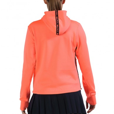 Sweat á capuche Bullpadel Abada corail fluor