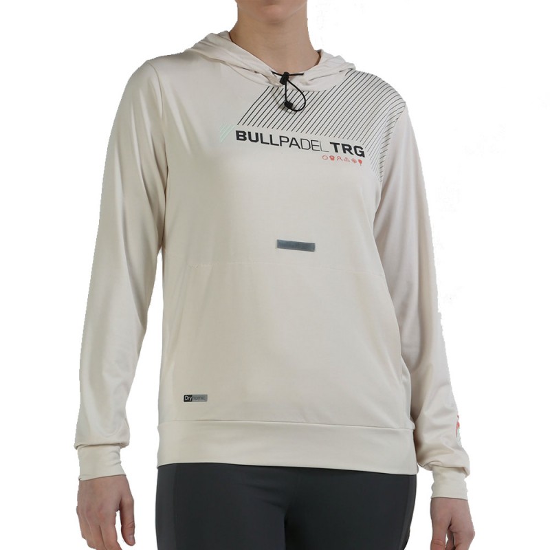 Sweat á capuche Bullpadel Tonal ivoire Sweat á capuche Bullpadel Tonal ivoire