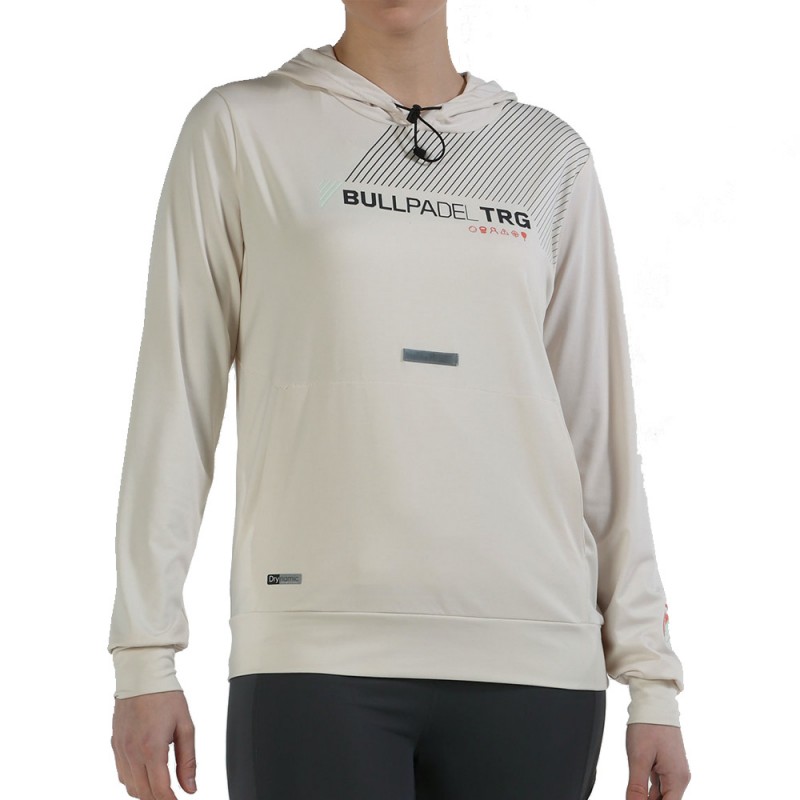 Sweat á capuche Bullpadel Tonal ivoire