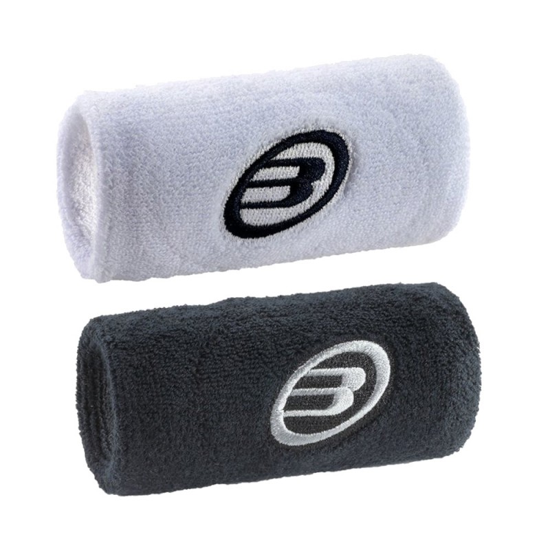 Poignets Bullpadel BPMU224 FW blanc noir Poignets Bullpadel BPMU224 FW blanc noir