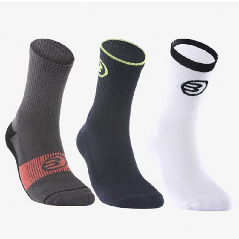 Chaussettes Bullpadel BP2213 FW Pack 3 couleurs Chaussettes Bullpadel BP2213 FW Pack 3 couleurs