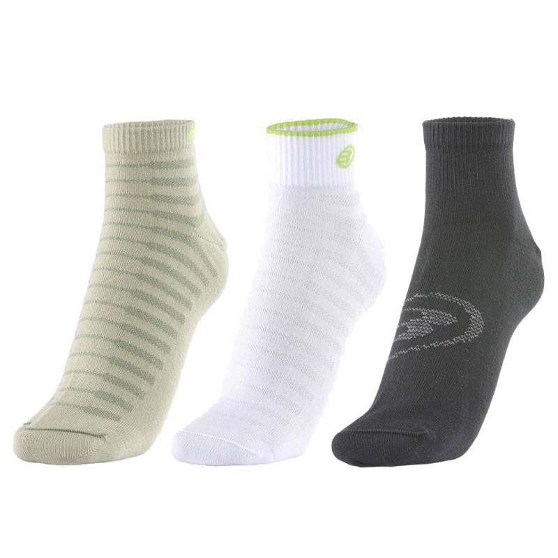 Chaussettes Bullpadel BP2212 FW Pack 3 couleurs Chaussettes Bullpadel BP2212 FW Pack 3 couleurs