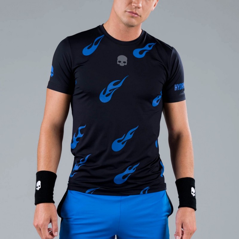 T-Shirt Hydrogen Fraquettes Tech Tee noir bleu T-Shirt Hydrogen Fraquettes Tech Tee noir bleu