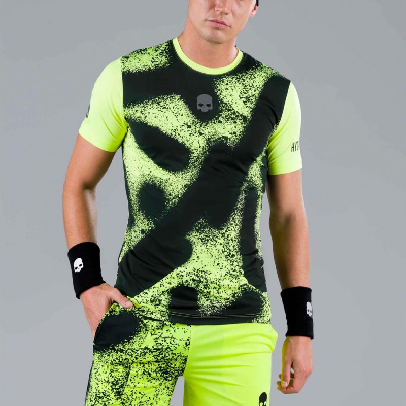 T-shirt Hydrogen Spray Tech Tee jaune fluo T-shirt Hydrogen Spray Tech Tee jaune fluo