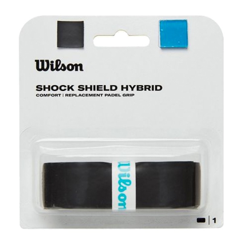 Wilson Shock Shield Hybrid Noir Grip - Anti Vibration - Zona de Padel