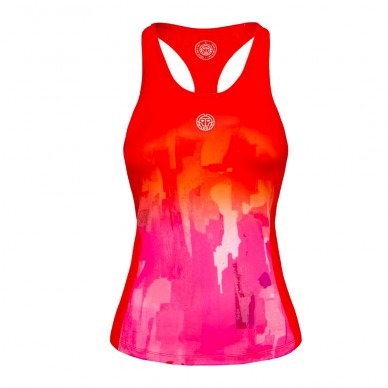 T-shirt Bidi Badu Yaka Tech Tank Rouge Rose