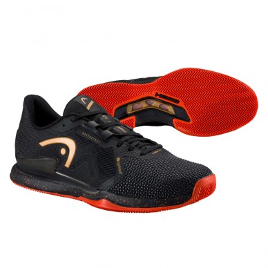 Chaussures Head Sprint Pro 3.5 SF Clay noir orange