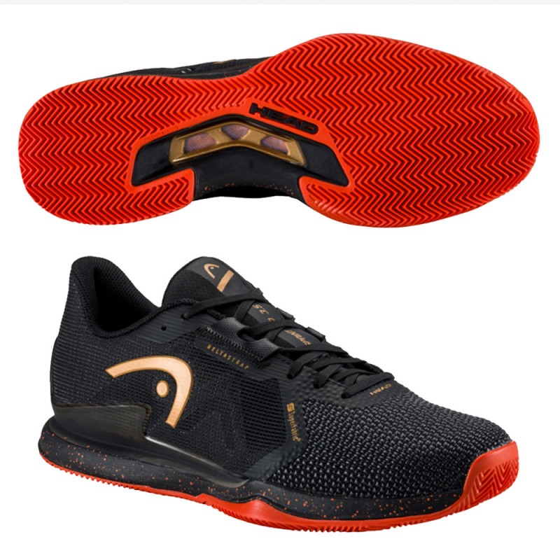 Chaussures Head Sprint Pro 3.5 SF Clay noir orange