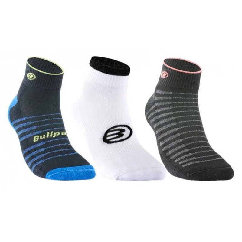 Chaussettes Bullpadel BP22105 FW Pack 3 couleurs Chaussettes Bullpadel BP22105 FW Pack 3 couleurs
