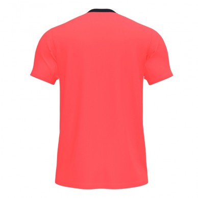 T-shirt Joma Tiger III corail noir