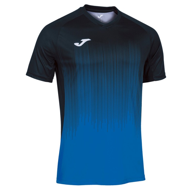 T-shirt Joma Tiger IV Royal noir T-shirt Joma Tiger IV Royal noir