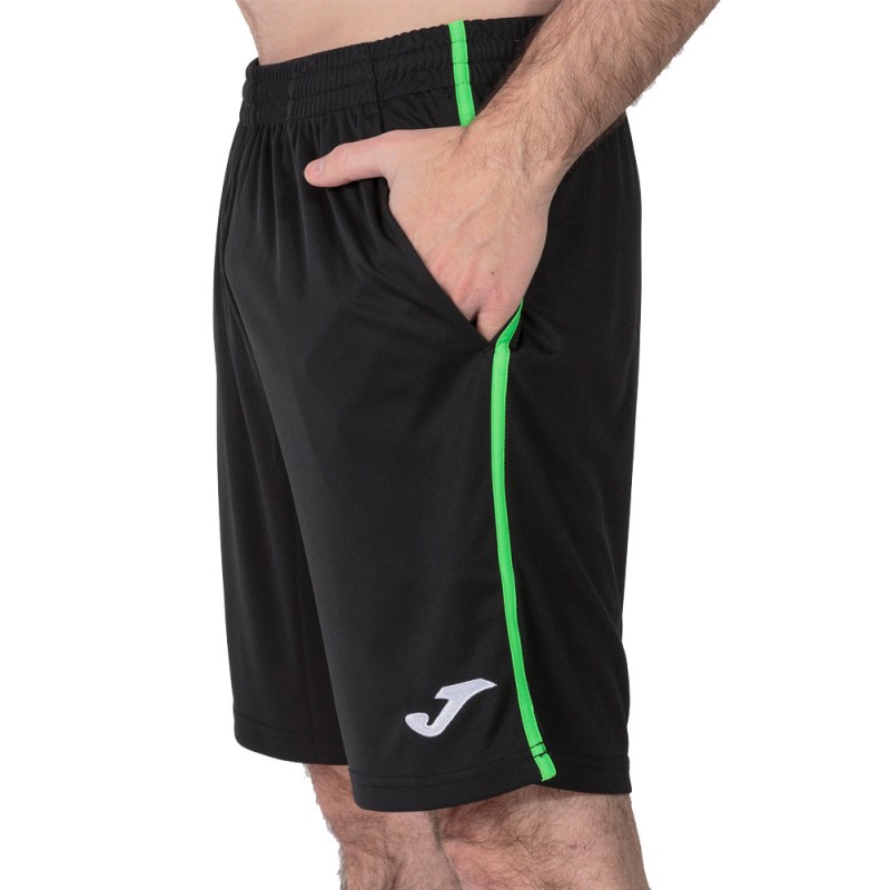 Short Joma open III noir vert Short Joma open III noir vert