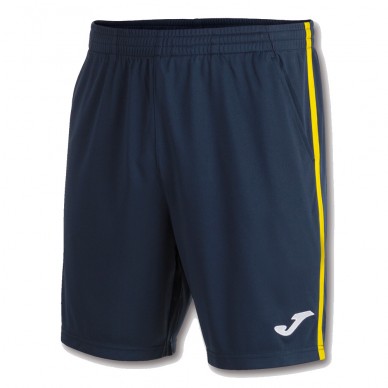 Short Joma Open III marine jaune