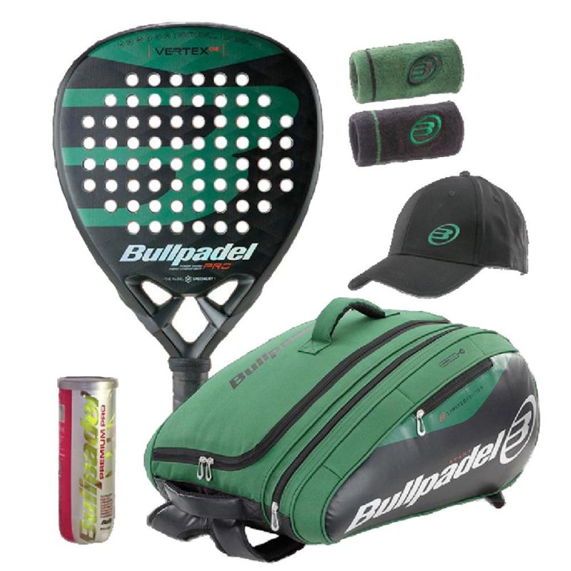 Pack Bullpadel Vertex 02 LTD + sac Pack Bullpadel Vertex 02 LTD + sac