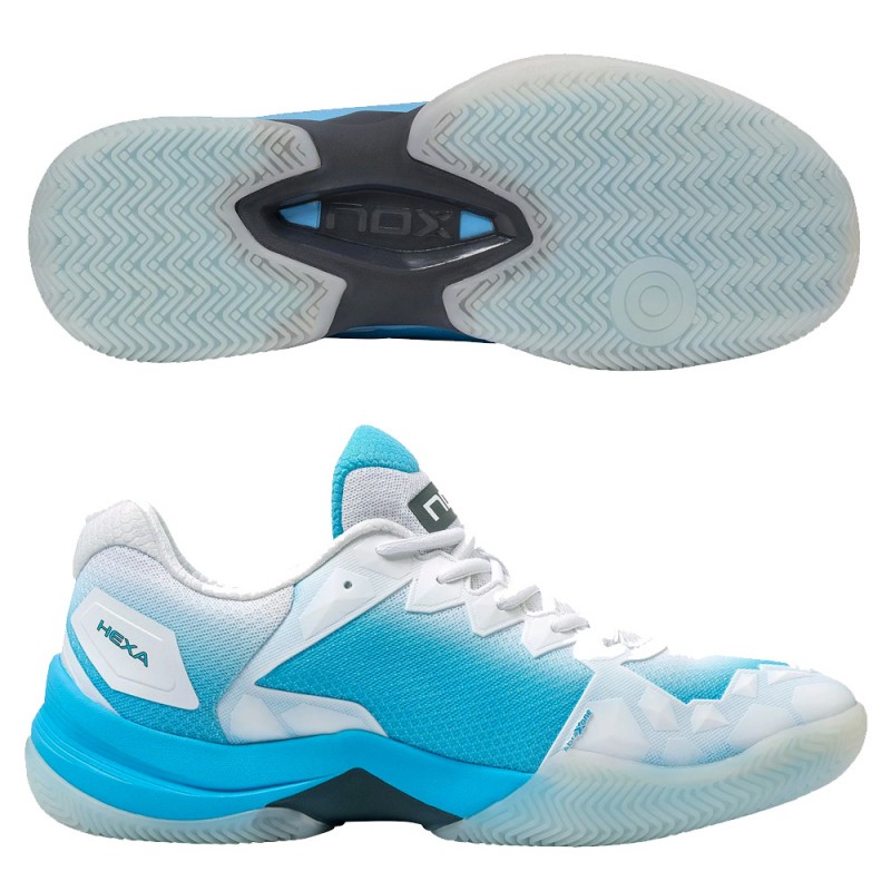 Chaussures Nox ML10 Hexa white aquarius Chaussures Nox ML10 Hexa white aquarius