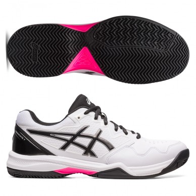 Asics Gel Dedicate 7 Clay white hot pink 2023