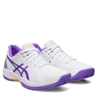 Asics Solution Swift FF Clay blanc améthyste