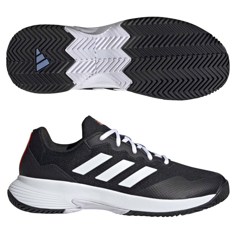 Chaussures Adidas Gamecourt 2 M Core noir Chaussures Adidas Gamecourt 2 M Core noir