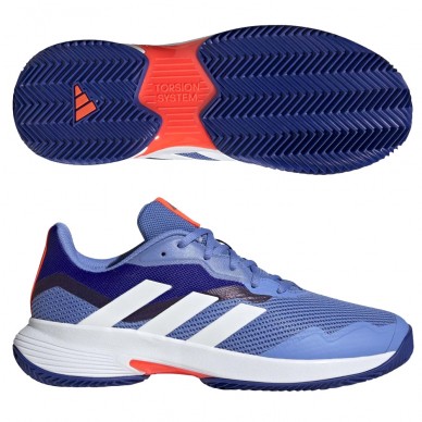 Adidas Courtjam Control M Clay Chaussures Bleu Noir