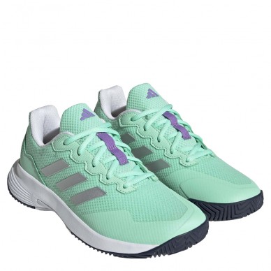 Chaussures Adidas Gamecourt 2 W pulse menthe argent violet