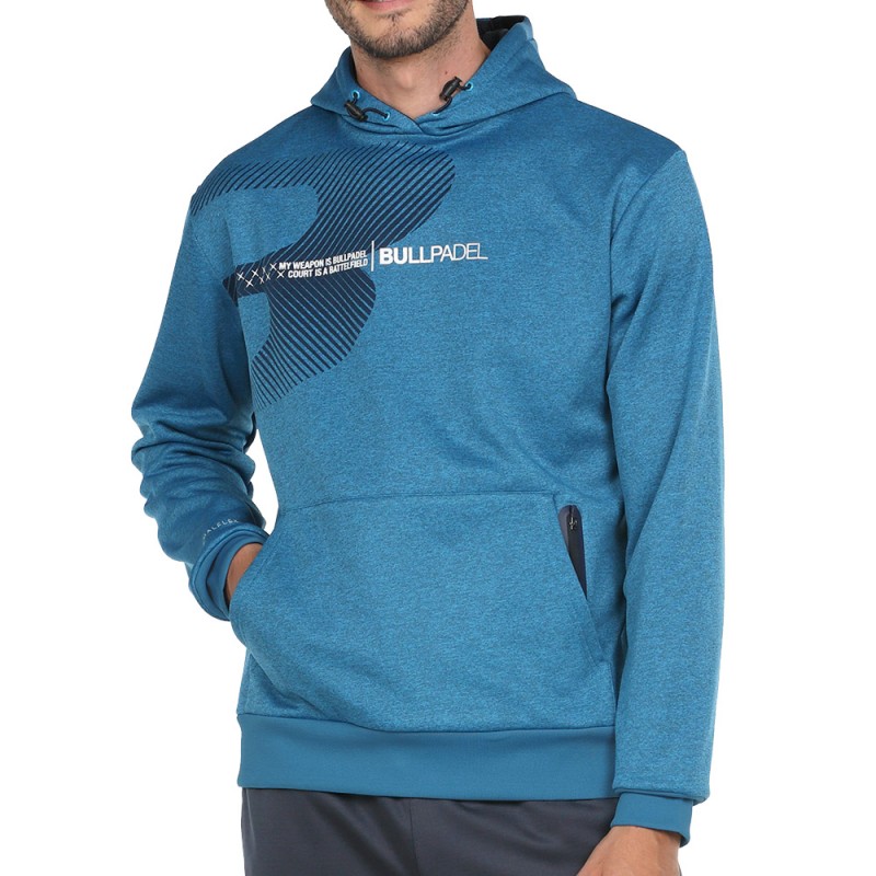 sweatshirt Bullpadel Jaque bleu bel air vigore