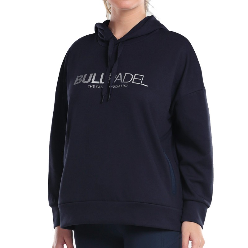 Sweatshirt Bullpadel Ubate bleu marine