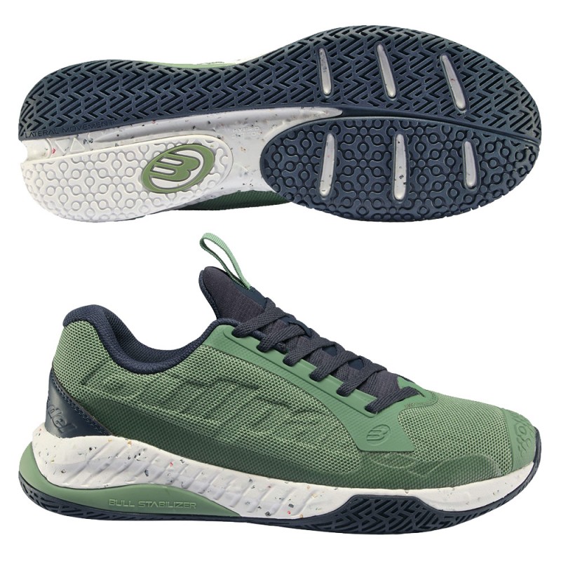 Chaussures Bullpadel Comfort Pro 23V vertes Chaussures Bullpadel Comfort Pro 23V vertes
