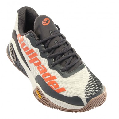 chaussures Bullpadel Hack Vibram 23V blanches