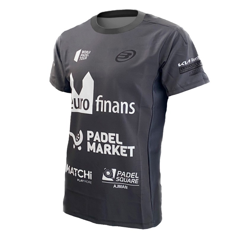 T-shirt Bullpadel Paquito Navarro Odeon noir T-shirt Bullpadel Paquito Navarro Odeon noir