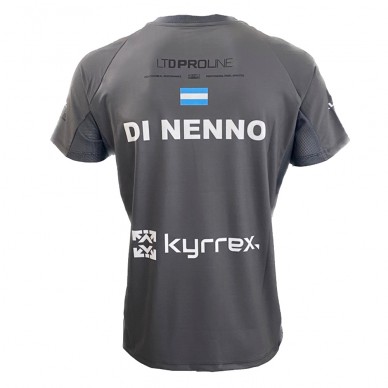 T-shirt Bullpadel Odeon Martin Di Nenno noir