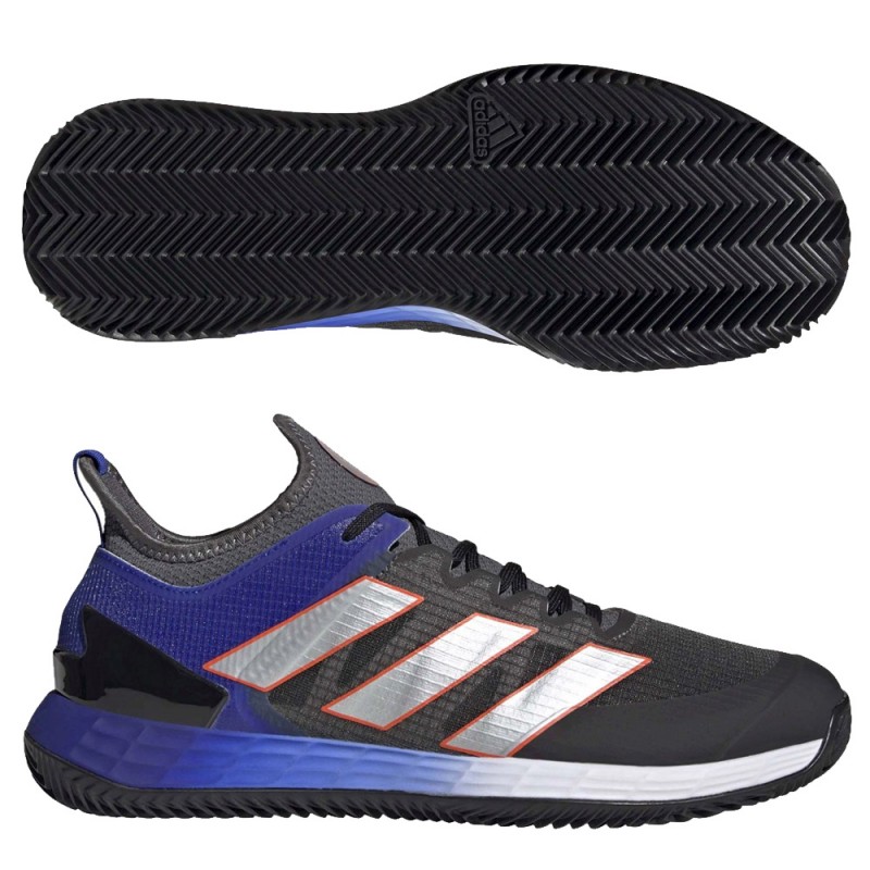 Chaussures Adidas Adizero Ubersonic 4 M Clay grey six silver met solar red 2023