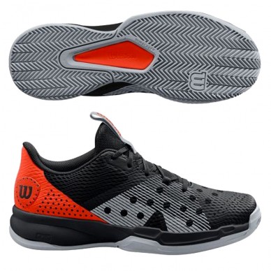 Chaussures Wilson Hurakn Team black fiesta quarry 2023