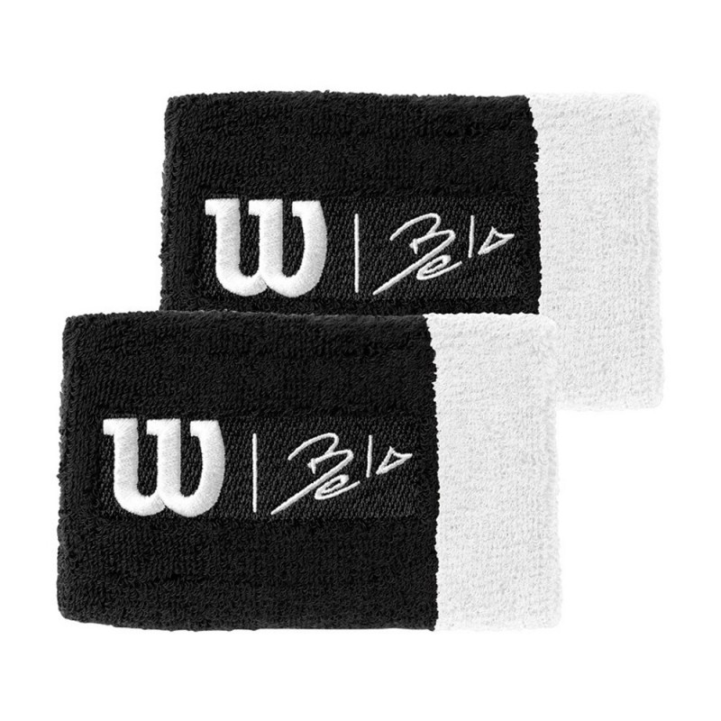 Poignets Wilson Bela Extra Wide WRTBD II noir Poignets Wilson Bela Extra Wide WRTBD II noir