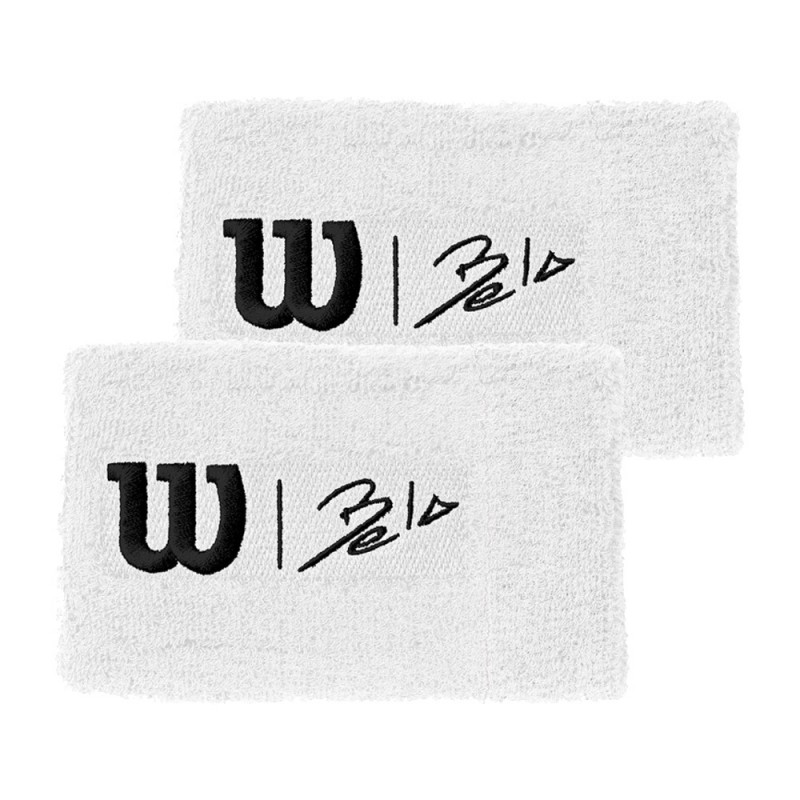 Poignets Wilson Bela Extra Wide WRTBD II blanc