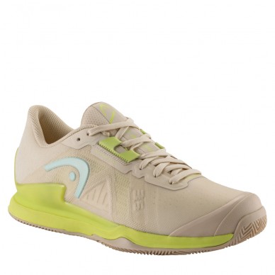 Chaussures Head Sprint Pro 3.5 Clay macadamia lime 2023