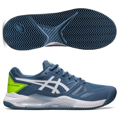 Asics Gel Challenger 13 Clay steel blue white