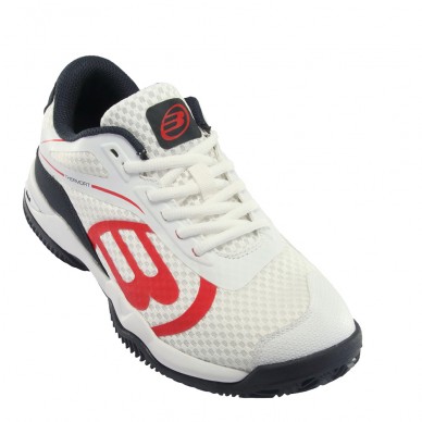 Chaussures blanches Bullpadel Beker 23V