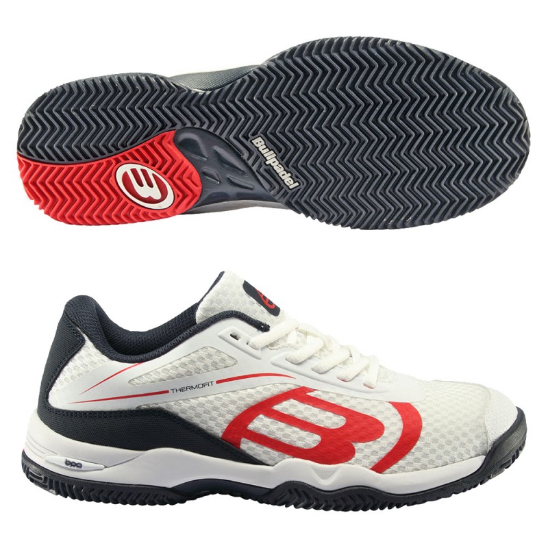 Chaussures blanches Bullpadel Beker 23V Chaussures blanches Bullpadel Beker 23V