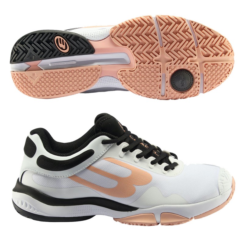 Chaussures Bullpadel Flow Hybrid Fly 23V corail Chaussures Bullpadel Flow Hybrid Fly 23V corail