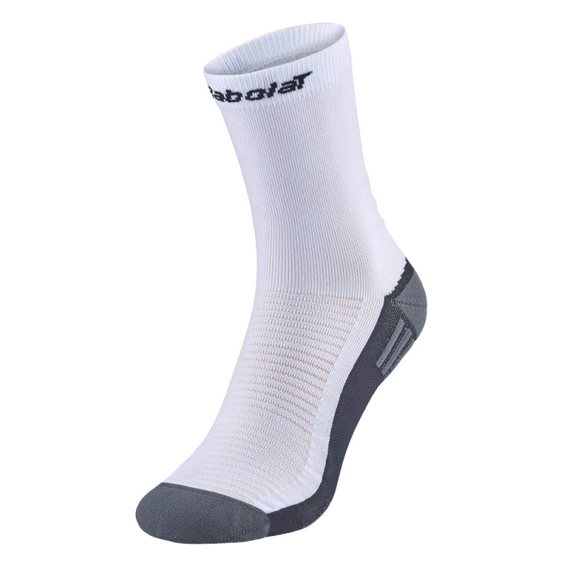 Chaussettes Babolat Padel Mid Calf Socks blanc noir