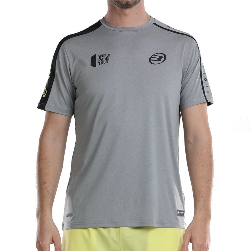 T-shirt Bullpadel Liron gris moyen vigore T-shirt Bullpadel Liron gris moyen vigore