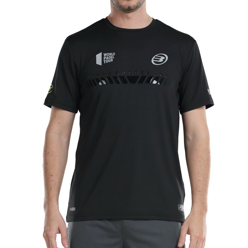 T-shirt Bullpadel Ligio noir T-shirt Bullpadel Ligio noir